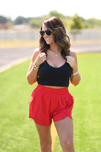 *SALE* RTS Red School Spirit Shorts