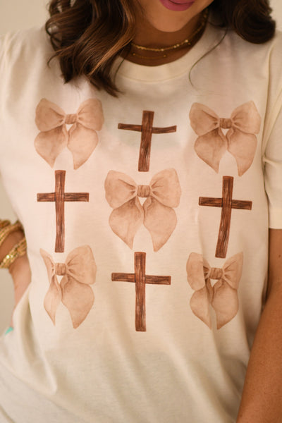 Cross And Bows Tee