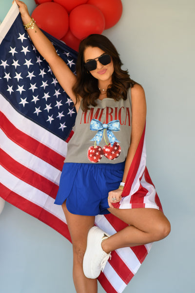 America Cherry Tank/Tee