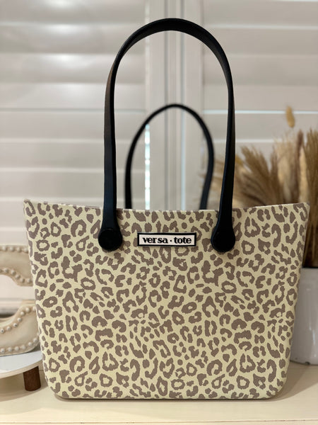 VERSA TOTE Carrie Printed Cheetah Beige