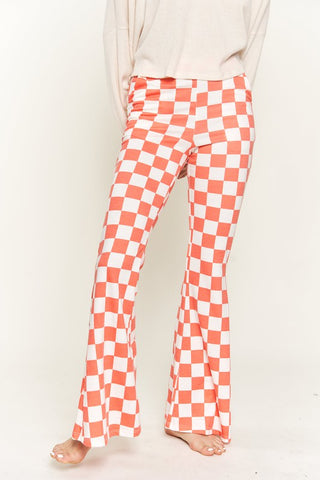 CHECKERED PANTS