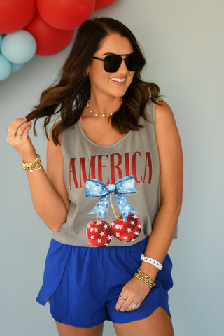 America Cherry Tank/Tee
