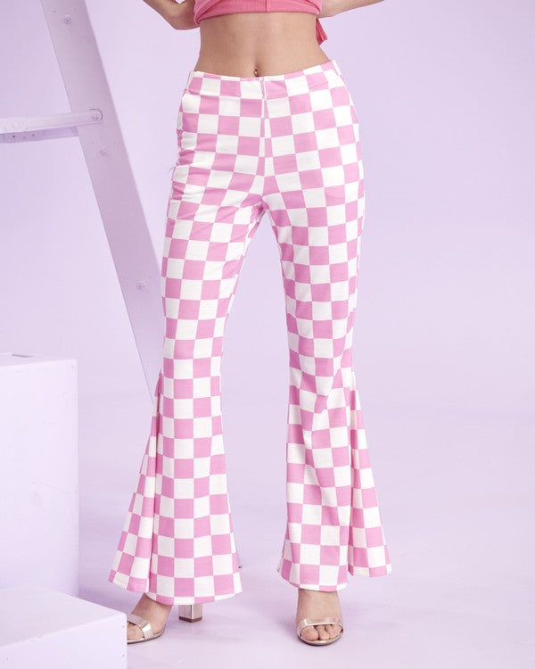 CHECKERED PANTS