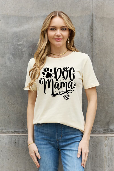 Simply Love DOG MAMA Graphic Cotton T-Shirt