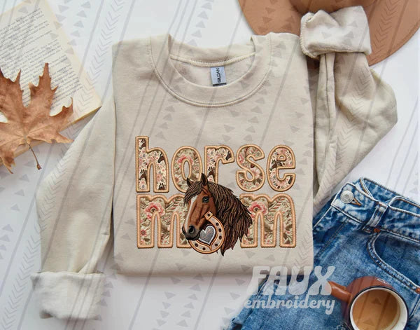 Farm Animal Mom Sweatshirts