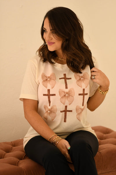 Cross And Bows Tee