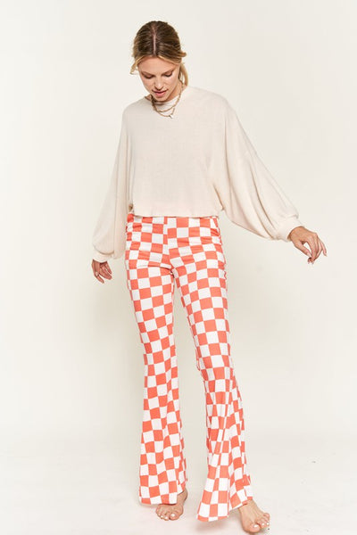 CHECKERED PANTS