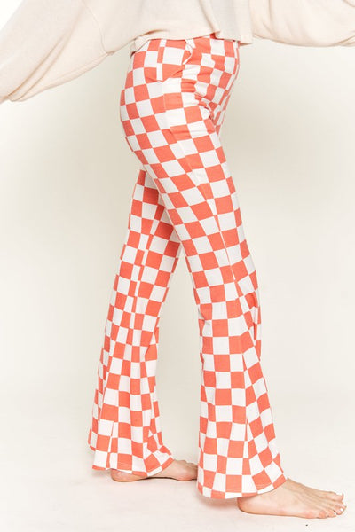 CHECKERED PANTS