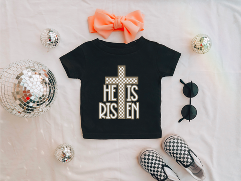 He is risen tan checkered - Youth