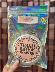 Teach Love Inspire Car Freshie