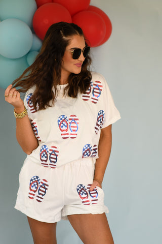 * PRE-ORDER* Patriotic Sandal Set
