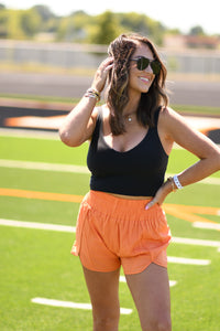 *SALE* RTS Orange School Spirit Shorts