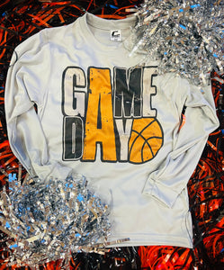 Game Day Basketball Block Tee/Long Sleeve Dri Fit