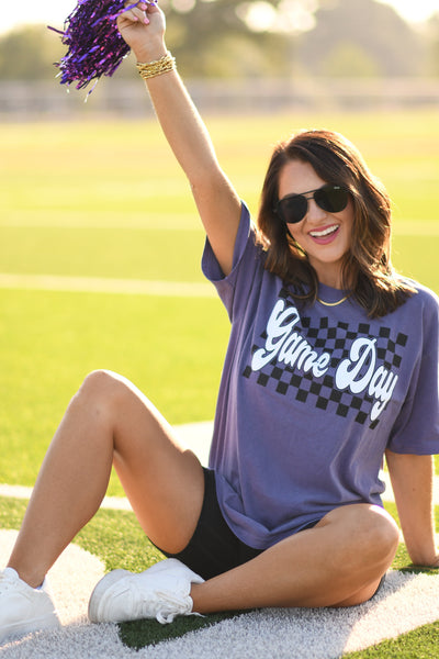 **SALE** RTS Purple Game Day Puff Tee