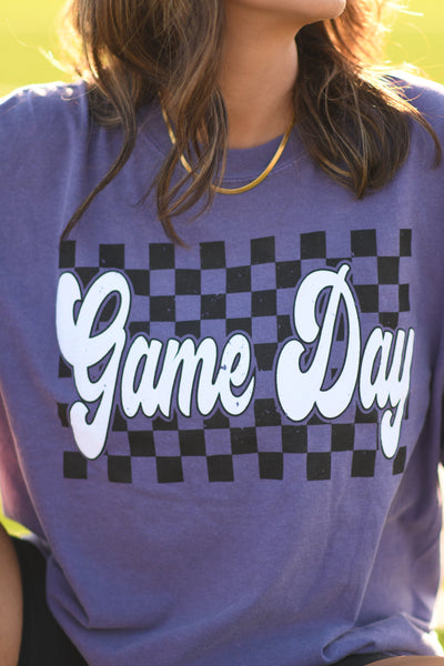 **SALE** RTS Purple Game Day Puff Tee