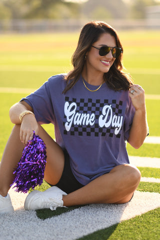 **SALE** RTS Purple Game Day Puff Tee