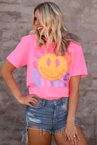 Sunshine Smiley Tee