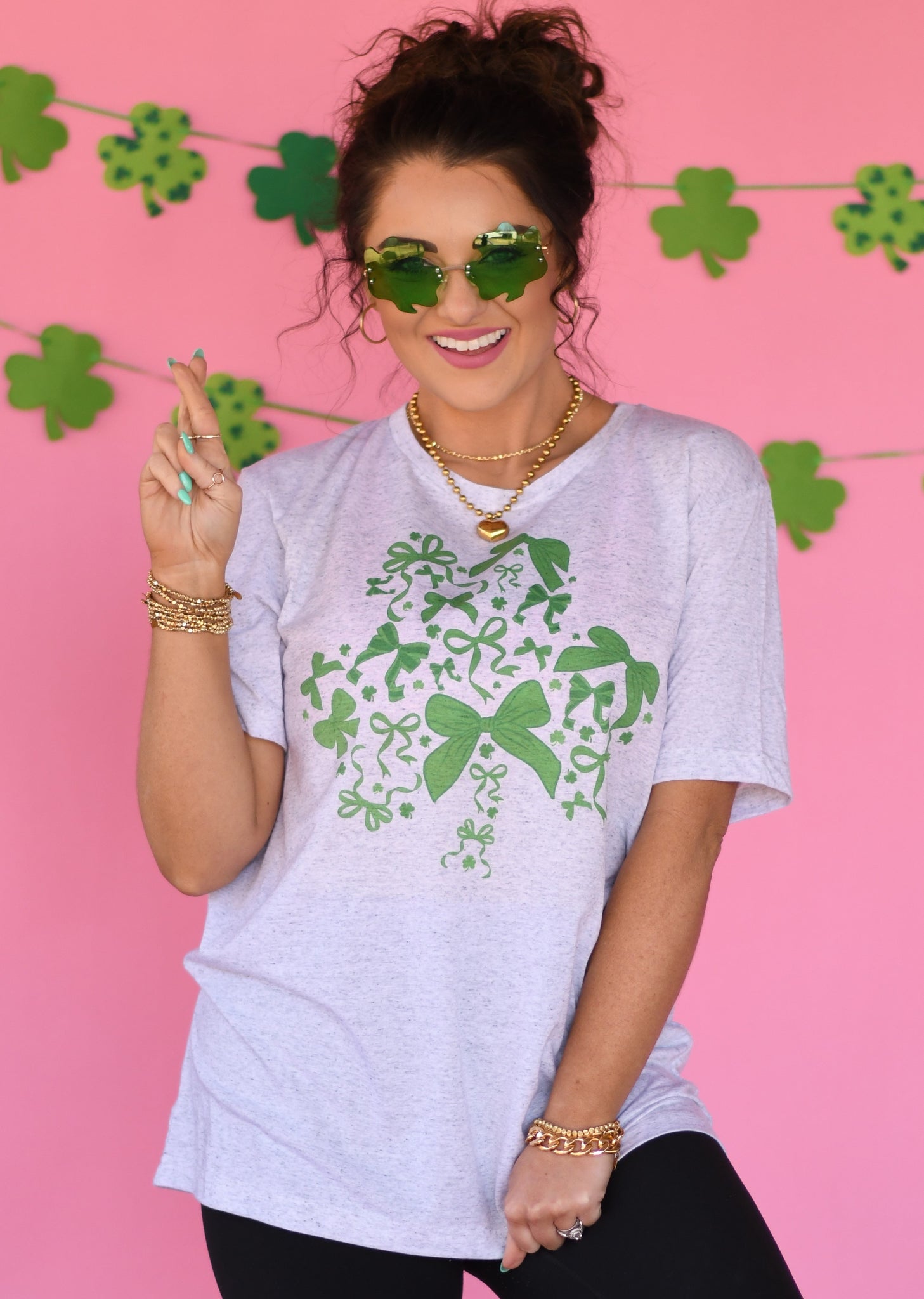 Clover Bows Tee