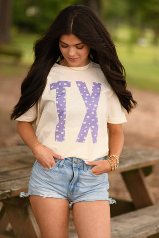 Purple TX Tee