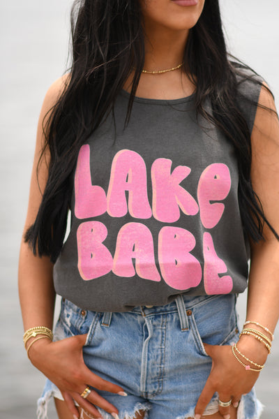 Lake Babe Bubble Tank/Tee