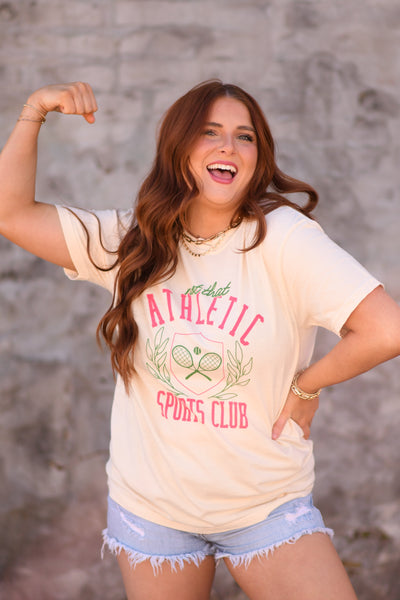 Not That Athletic Sports Club Tee