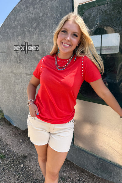 CANDY APPLE- Starry Stud Tee