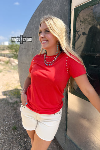 CANDY APPLE- Starry Stud Tee
