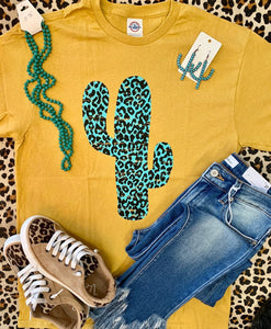 Mustard Cactus Tee