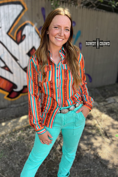 Sturgill Serape Button Up