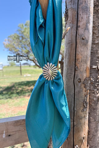 Cowboy Concho Scarf Slide