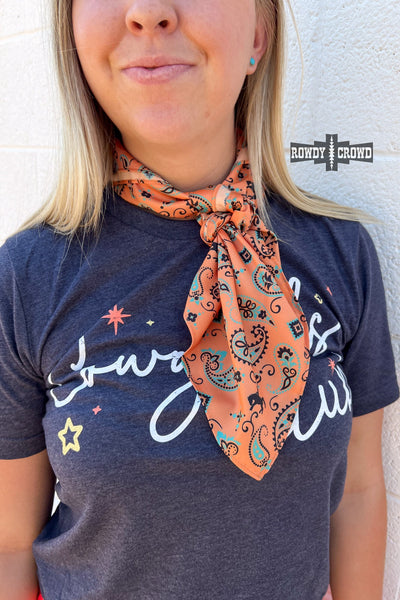 SMALL Blazin' Trails Wild Rag/ Scarf