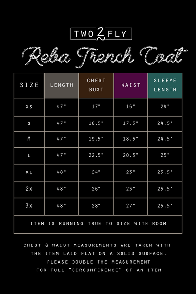 REBA TRENCH COAT