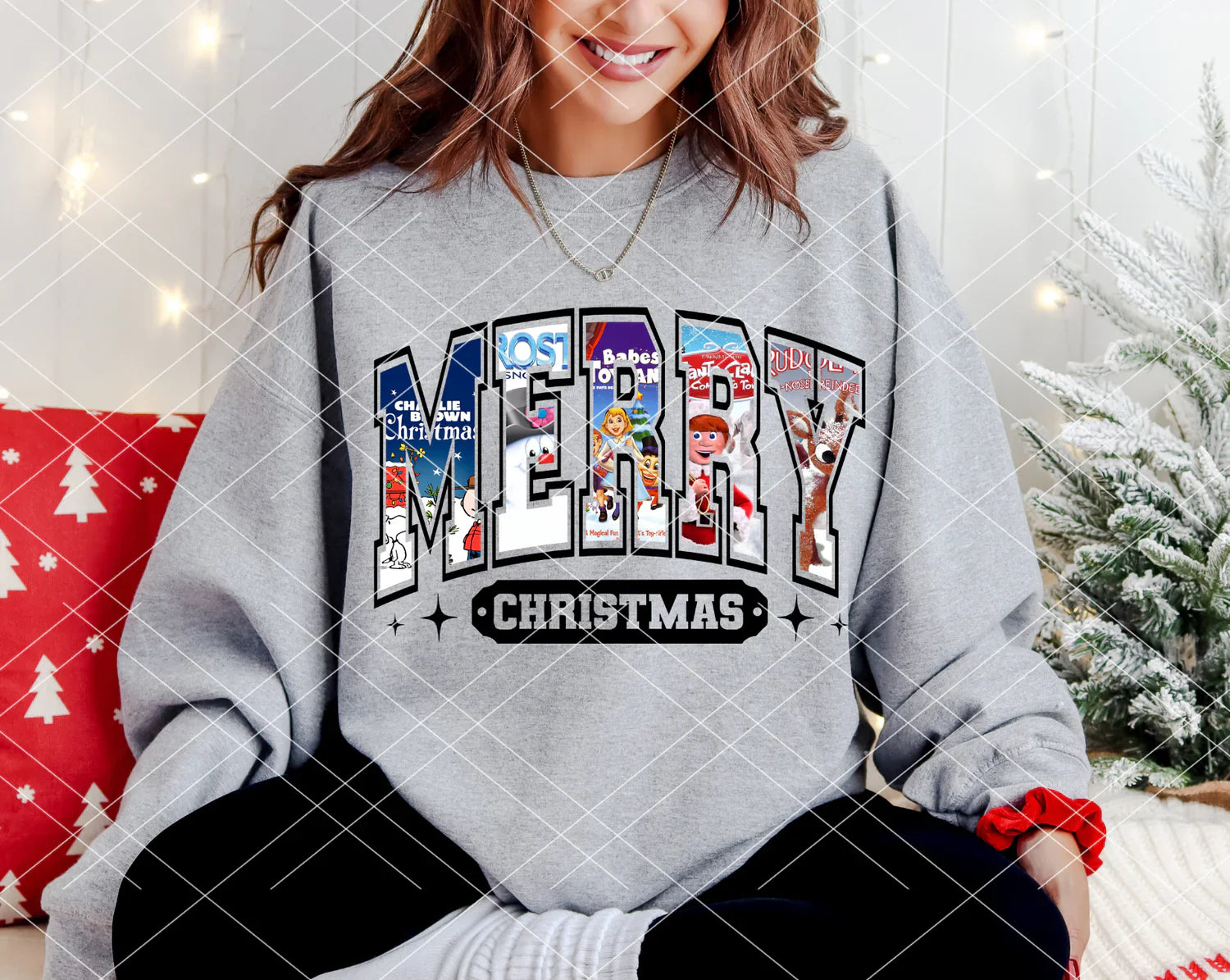 Vintage Merry Christmas Sweatshirt