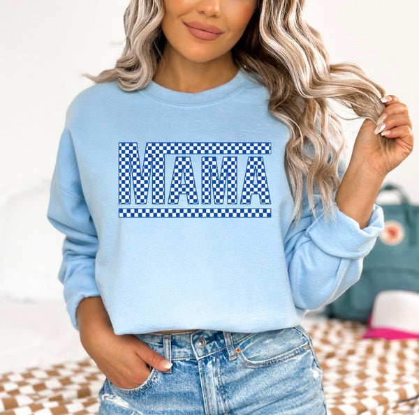 Checkered Mama Sweatshirt - Multiple Options