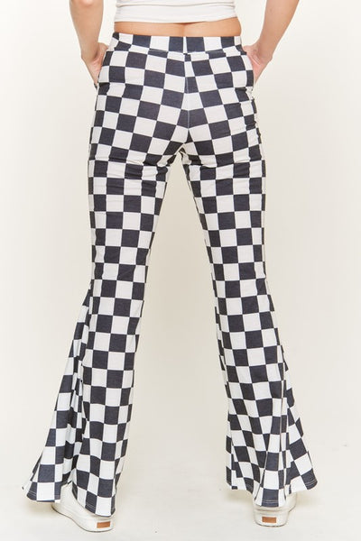 CHECKERED PANTS