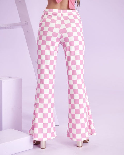 CHECKERED PANTS