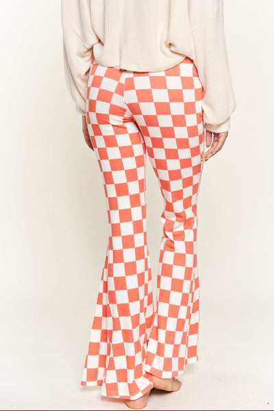 CHECKERED PANTS