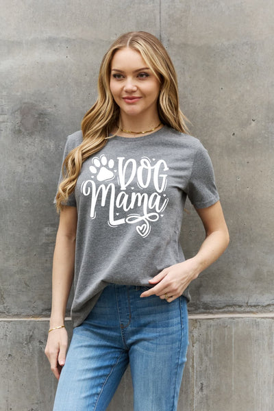 Simply Love DOG MAMA Graphic Cotton T-Shirt