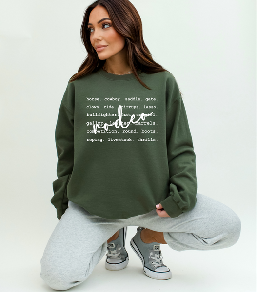 Sport Writing Sweatshirts - Multiple Options